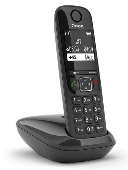 cordless gigaset as690 black dect gap Gigaset as690 black